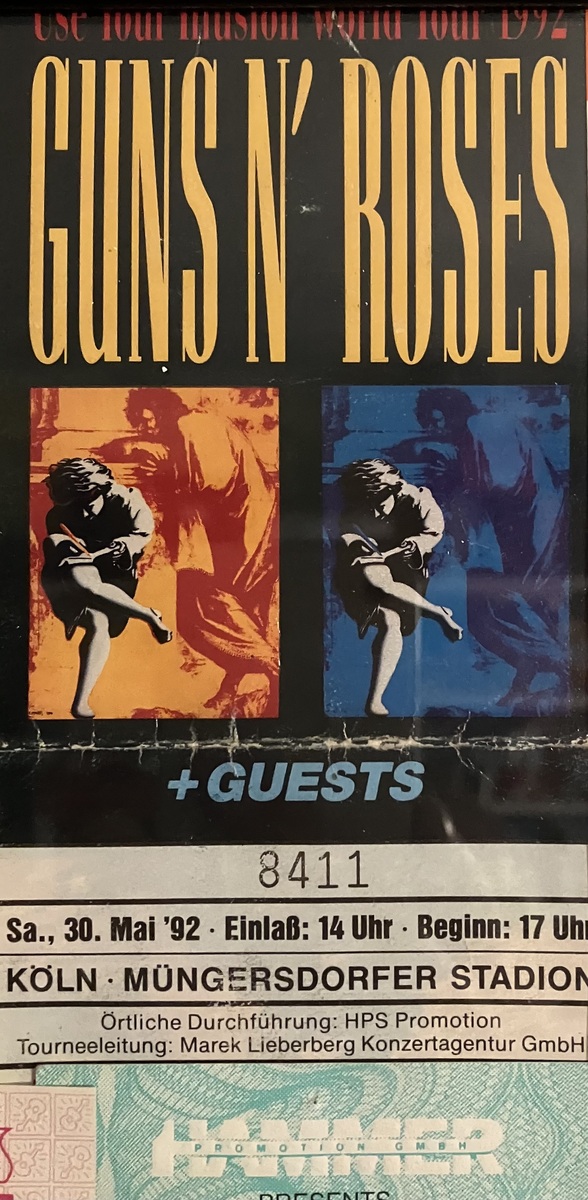 May 30, 1992: Guns N' Roses / Faith No More / Soundgarden at