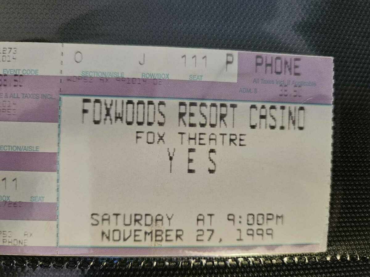 Concert History of Premier Theater, Foxwoods Resort Casino Mashantucket