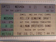 Allman Brothers Band on Jul 21, 1992 [397-small]