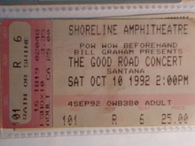 Santana / Steve Miller / And many more on Oct 10, 1992 [442-small]