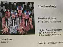 The Residents on Mar 27, 2023 [621-small]