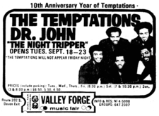 The Temptations / Dr. John on Sep 18, 1973 [721-small]