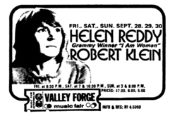 helen reddy / Robert Klein on Sep 28, 1973 [737-small]