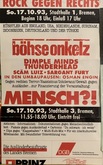 Böhse Onkelz / Dimple Minds / Thunderhead / Scäm Luiz / Sargant Fury on Oct 17, 1993 [905-small]