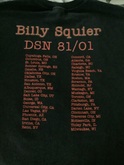 Back of tshirt, Styx / Billy Squier / Bad Company / Survivor / Blue Öyster Cult on May 20, 2001 [273-small]