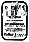 The Spinners / The Main Ingredient / South Shore Commission on Jul 29, 1975 [335-small]