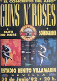 tags: Gig Poster - Guns N' Roses / Faith No More / Soundgarden on Jun 30, 1992 [665-small]