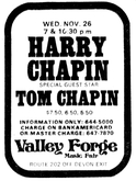 Harry Chapin / tom chapin on Nov 26, 1975 [744-small]