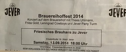 Leningrad Cowboys / Frida Gold / Thees Uhlmann & Band on Sep 13, 2014 [766-small]