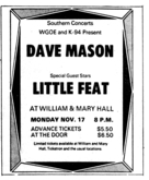Dave Mason / Little Feat on Nov 17, 1975 [786-small]