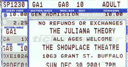 The Juliana Theory / The Imports / Jameson on Dec 30, 2001 [848-small]