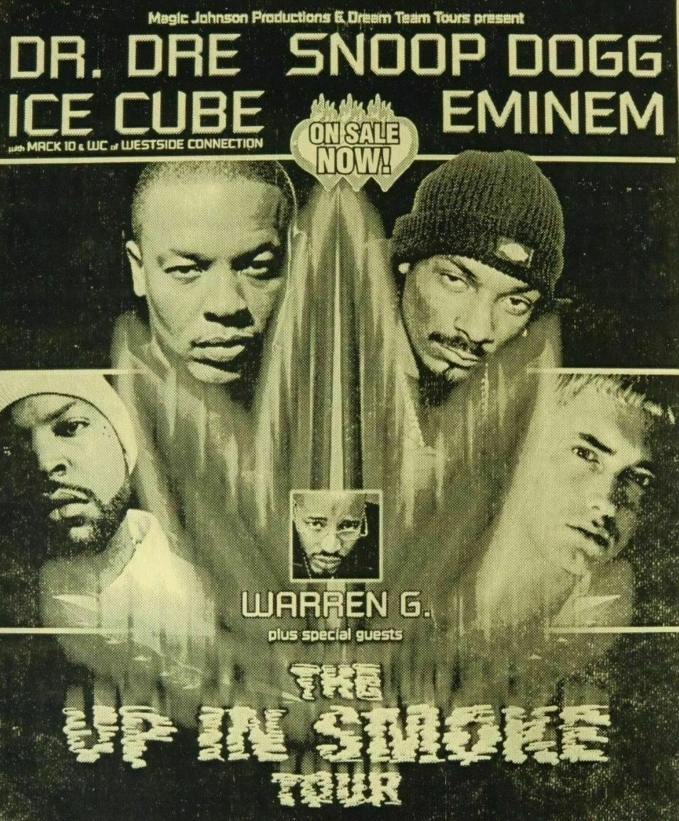 Jun 24, 2000: Up In Smoke Tour at Rose Garden Portland, Oregon