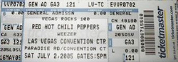 Red Hot Chili Peppers / Adolescents / Weezer on Jul 2, 2005 [594-small]