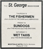 Wet Taxis / Spunk Bubbles on Oct 11, 1986 [631-small]