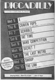 Distant Locust / Boner / The Unloved / The Firemen on Nov 9, 1986 [632-small]