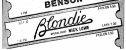 Blondie / Nick Lowe on Jul 12, 1979 [712-small]