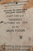 Ian Gillan Band / Randy California / Samson on Oct 4, 1979 [781-small]