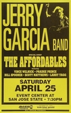 Jerry Garcia Band / The Affordables  on Apr 25, 1992 [977-small]