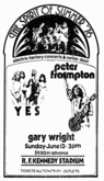 Yes / Peter Frampton / Gary Wright / Pousette-Dart Band on Jun 13, 1976 [596-small]