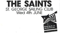 The Saints / The Trilobites on Jun 4, 1986 [276-small]