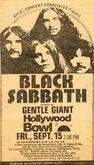 Black Sabbath / Gentle Giant / Captain Beyond on Sep 15, 1972 [632-small]