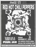 Red Hot Chili Peppers / Nirvana / Pearl Jam on Dec 27, 1991 [646-small]