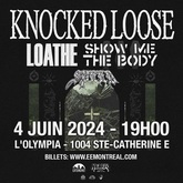 Knocked Loose / Show Me The Body / Loathe / Speed on Jun 4, 2024 [850-small]