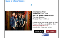Echosmith / The Mowgli's / American Authors on Oct 2, 2014 [129-small]