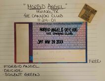 Morbid Angel / Deicide / Soilent Green / Zyklon / Exhumed on Nov 24, 2001 [292-small]