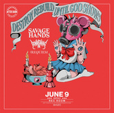 Destroy Rebuild Until God Shows / Savage Hands / Downswing / The Requiem on Jun 9, 2024 [820-small]