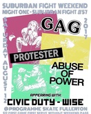 Gag / Protester / Abuse of Power / Civic Duty / Wise on Aug 12, 2017 [759-small]