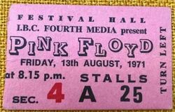 Pink Floyd / Lindsay Bourke / Pirana on Aug 13, 1971 [089-small]
