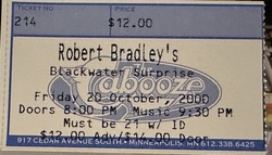 Robert Bradley's Blackwater Surprise on Oct 20, 2000 [813-small]