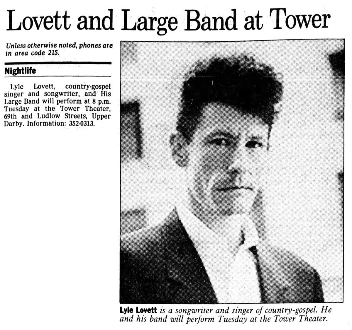 Lyle lovett Concert & Tour History (Updated for 2024 2025) Concert Archives