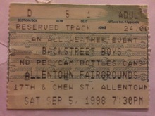 Backstreet Boys / Aaron Carter on Sep 5, 1998 [645-small]