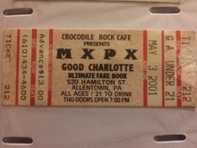 MXPX / Good Charlotte / Ultimate Fakebook on May 3, 2001 [650-small]