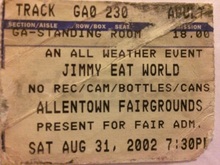 Jimmy Eat World / The Juliana Theory / My Chemical Romance on Aug 31, 2002 [658-small]