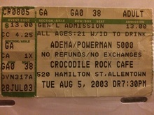 Powerman 5000 / Adema / Spineshank on Aug 5, 2003 [661-small]