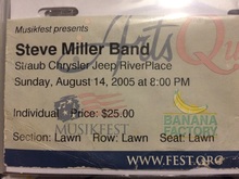 Steve Miller Band on Aug 14, 2005 [667-small]