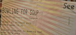Bowling For Soup / Army of Freshmen / American Hi-Fi / MC Lars on Oct 21, 2005 [871-small]