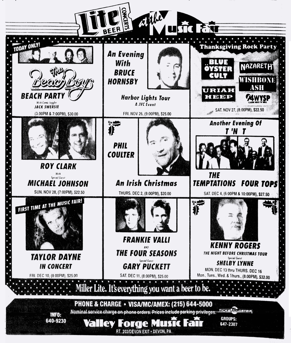 The Four Tops Concert & Tour History (Updated for 2025) Concert Archives