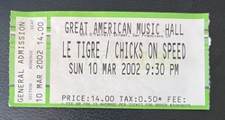 Le Tigre / Chicks On Speed / Tribe 8 on Mar 10, 2002 [706-small]