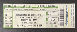 The Soundtrack Of Our Lives / The Cocktail Slippers on Mar 12, 2009 [757-small]