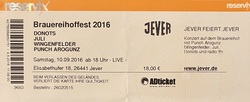 Donots / Juli / Wingenfelder / Punch Arogunz on Sep 10, 2016 [862-small]