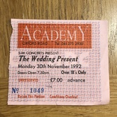 The Wedding Present / Moonshake / Tse Tse Fly on Nov 30, 1992 [006-small]