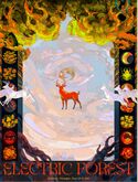 A25 - EF 2024 LIMITED EDITION COLLECTIBLE POSTER BY DEB LEE, tags: Rothbury, Michigan, United States, Merch, Sherwood Forest - Electric Forest Festival 2024 on Jun 20, 2024 [069-small]