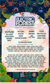 Electric Forest 2024 Full Lineup Poster, tags: Rothbury, Michigan, United States, Gig Poster, Sherwood Forest - Electric Forest Festival 2024 on Jun 20, 2024 [073-small]