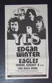 Yes / Edgar Winter / Eagles on Aug 4, 1972 [272-small]