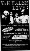 Van Halen / Vince Neil on Jul 31, 1993 [323-small]