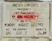 Van Halen / Vince Neil on Aug 16, 1993 [356-small]